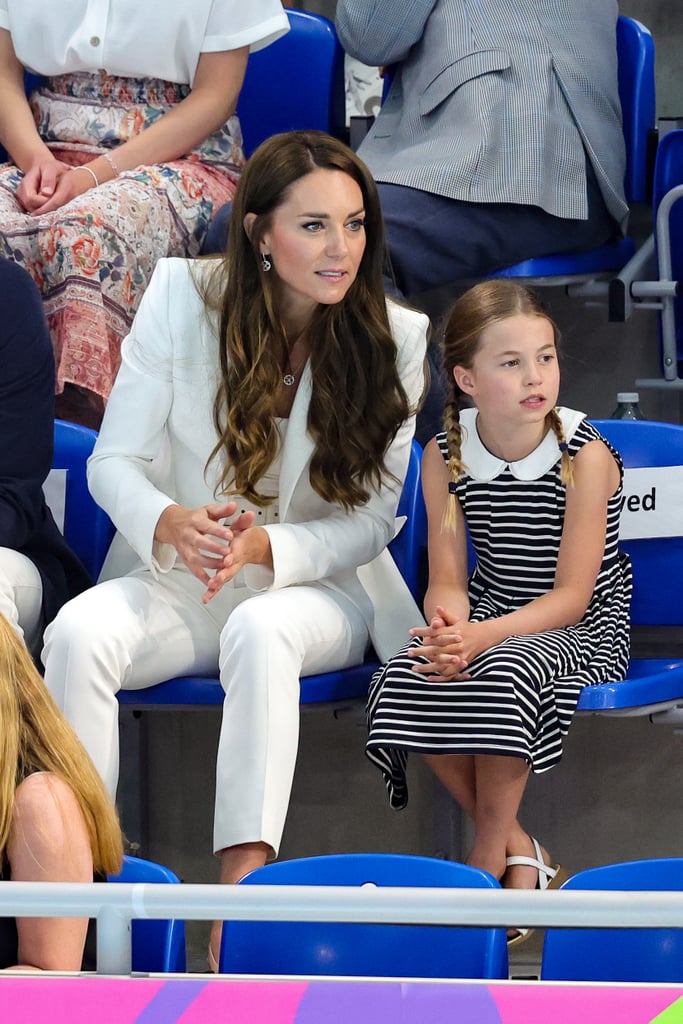 Princess Charlotte Wears Breton Stripes With Kate Middleton
