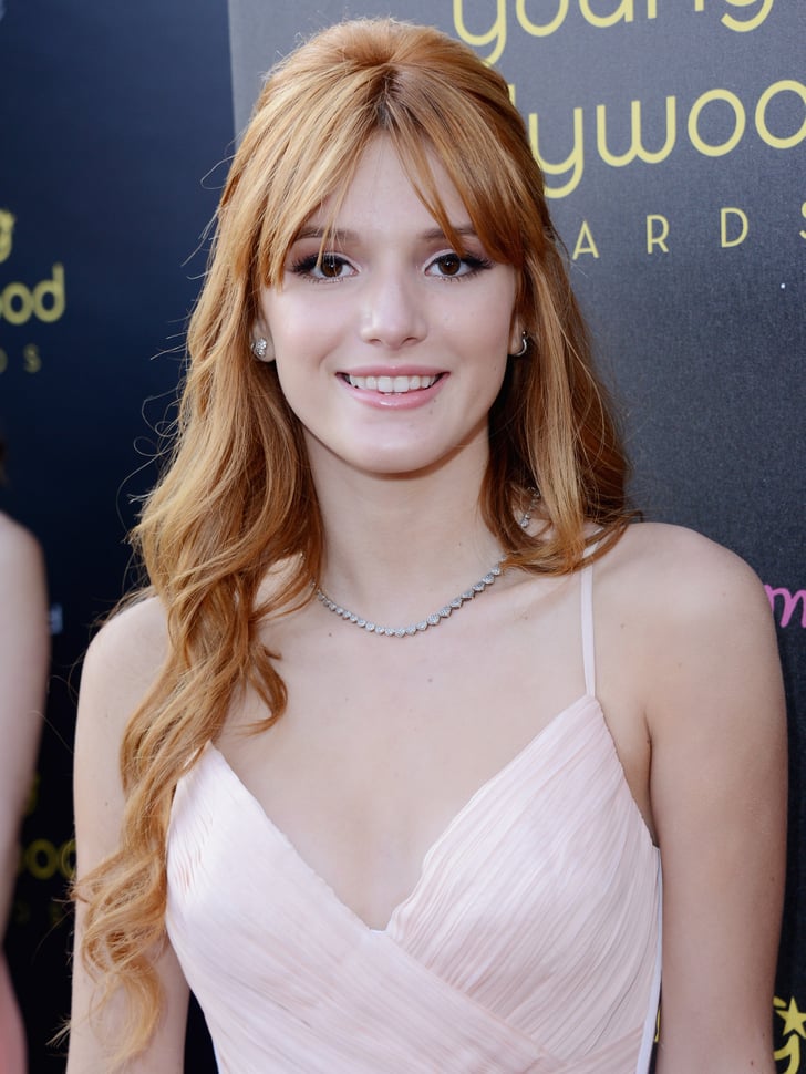 Bella Throne With Strawberry Blond Hair Bella Thorne S Natural Hair Colour Popsugar Beauty