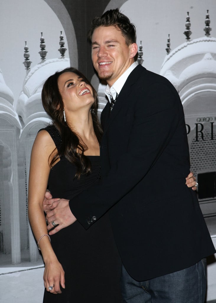 Jenna couldn't take her eyes off of Channing at a February 2007 event in LA.