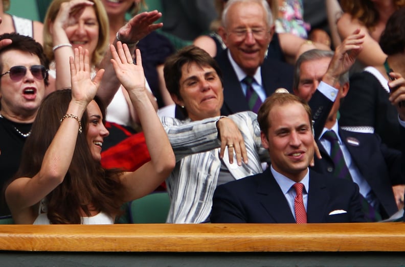 Kate and Will at Wimbledon 2011