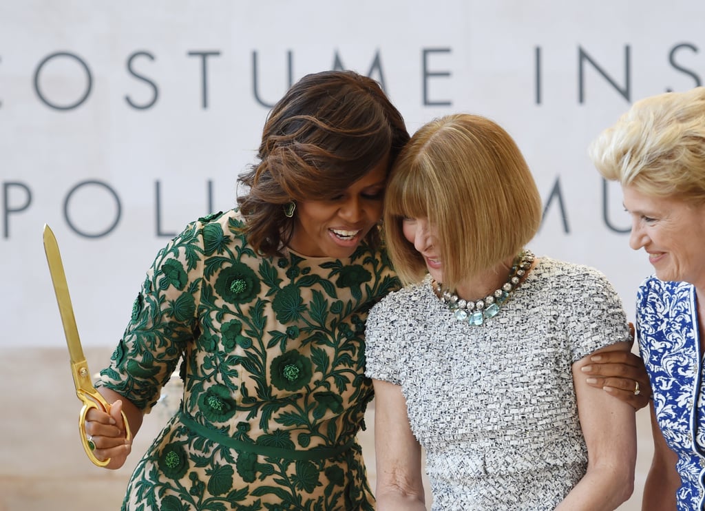 Michelle Obama at the Anna Wintour Costume Center Opening