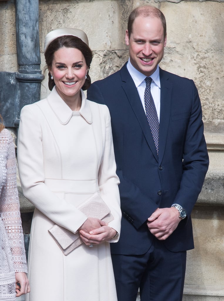 Kate Middleton and Prince William at Easter Service 2017