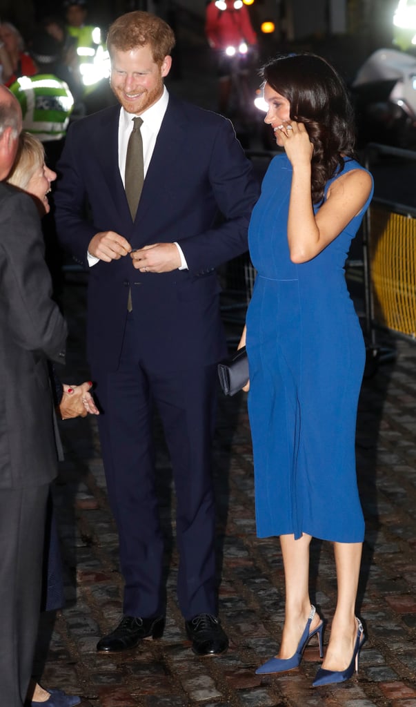 Prince Harry and Meghan Markle at 100 Days to Peace Concert