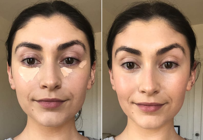 Concealer (Left Side: Traditional Way; Right Side: TikTok Way)