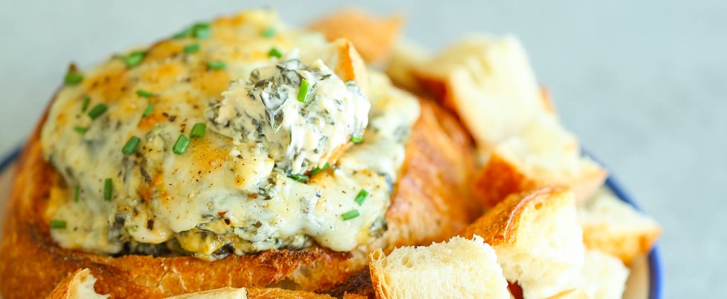 Chunky Artichoke Spinach Jalapeño Dip From Damn Delicious
