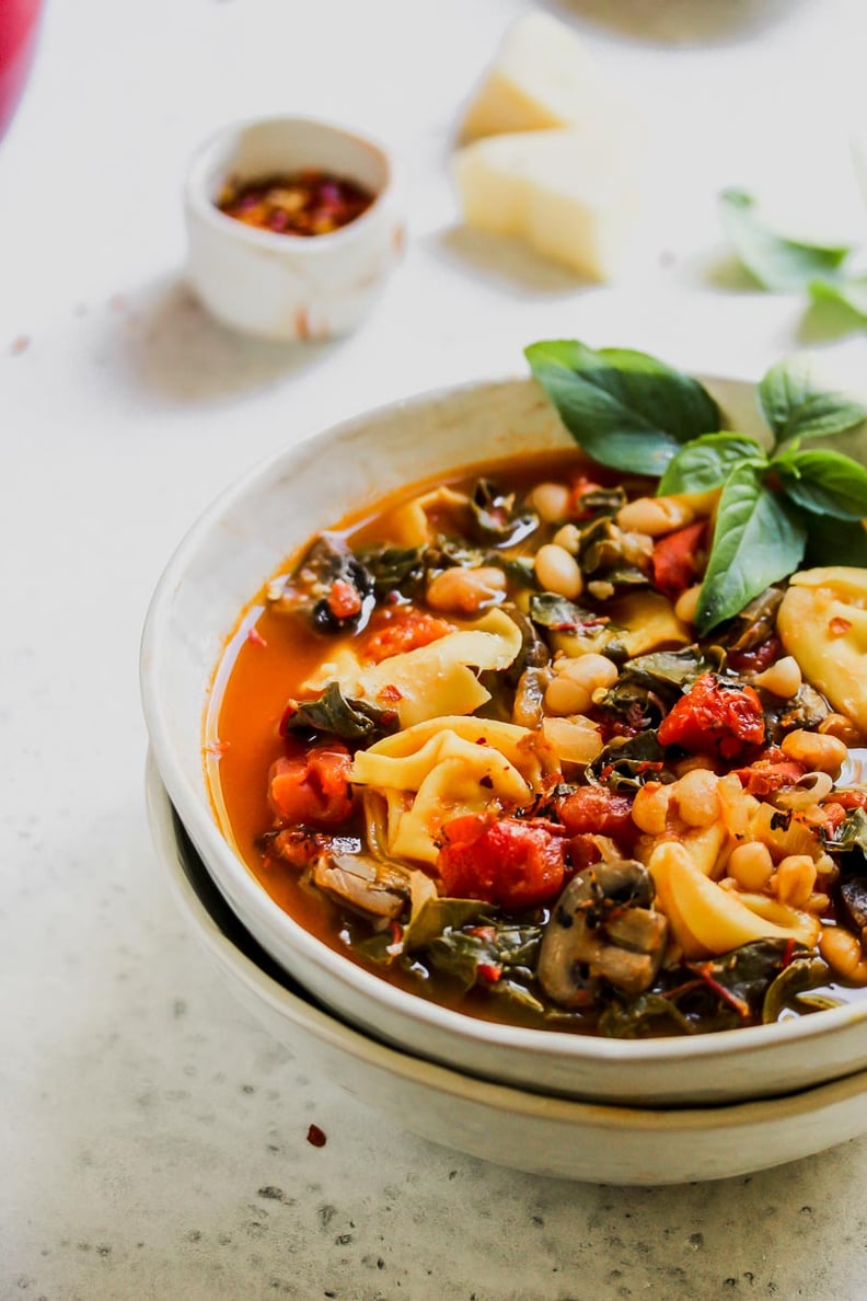 Tuscan Tortellini and Tomato Soup