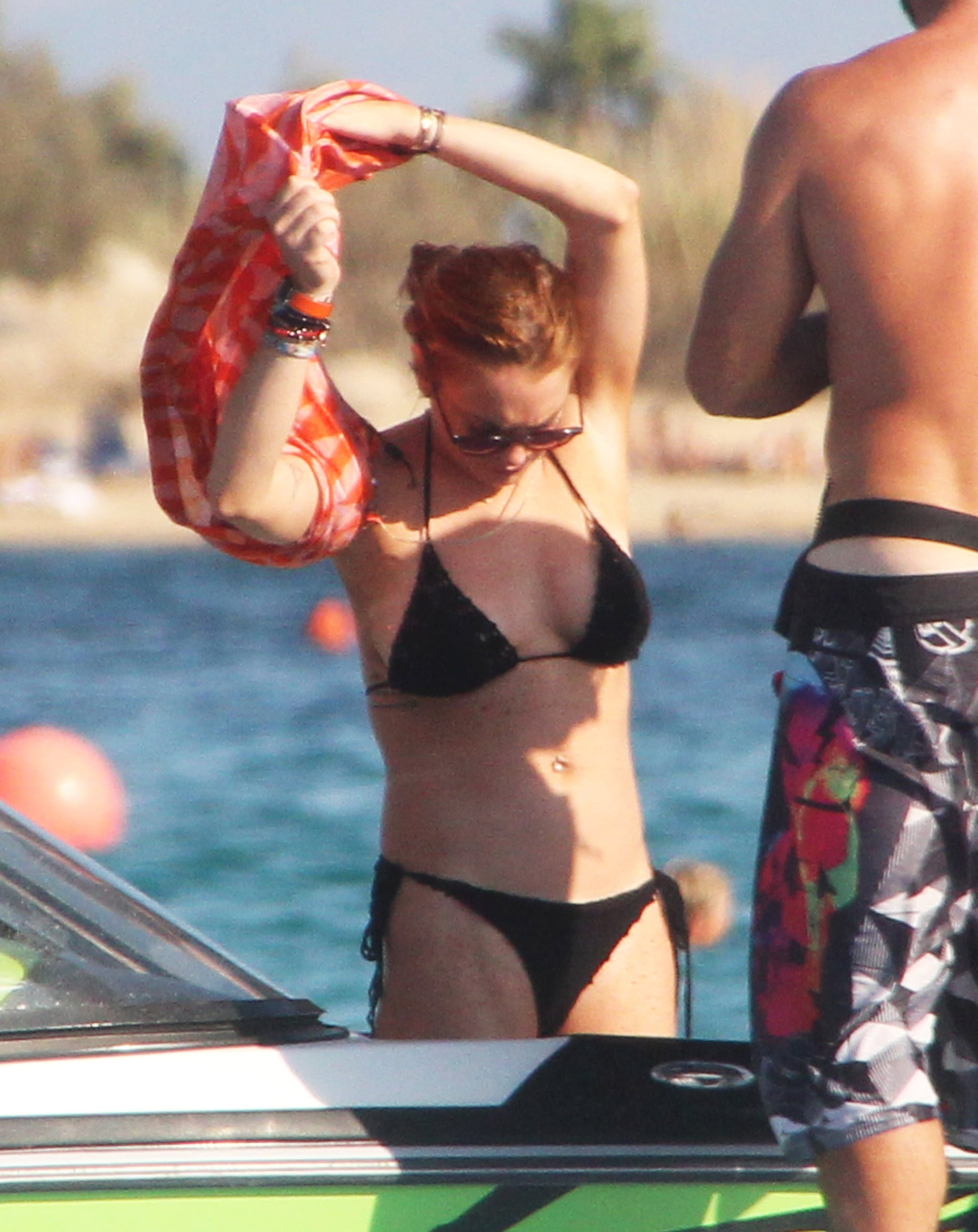 Lindsay Lohan Topless