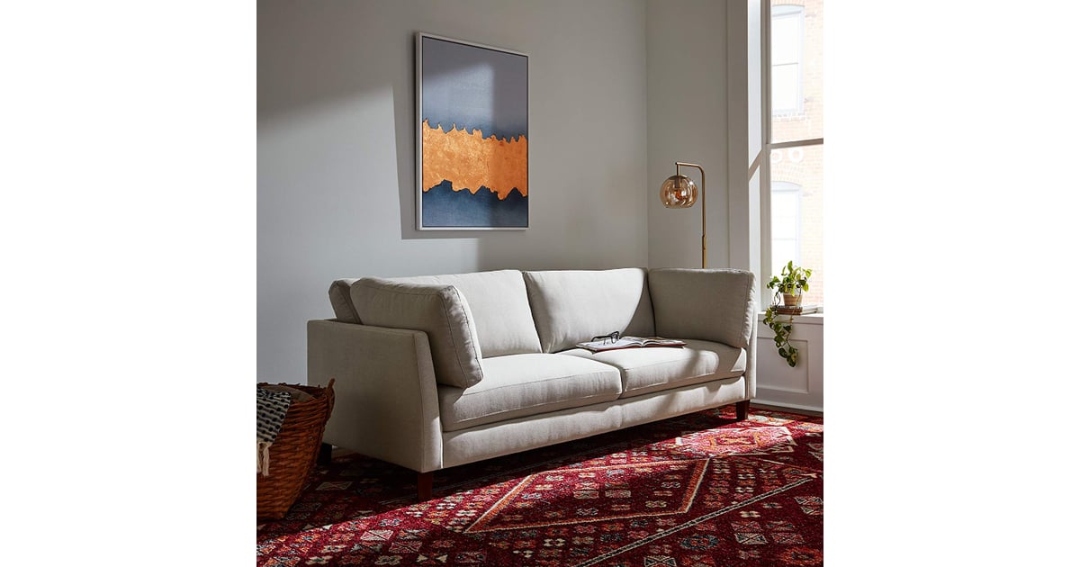 Rivet Midtown Midcentury Modern Upholstered Sectional Sofa Couch Best