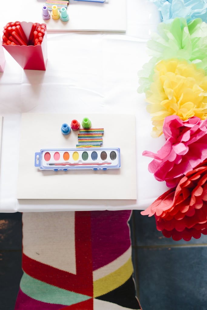 Girl's Rainbow Birthday Party
