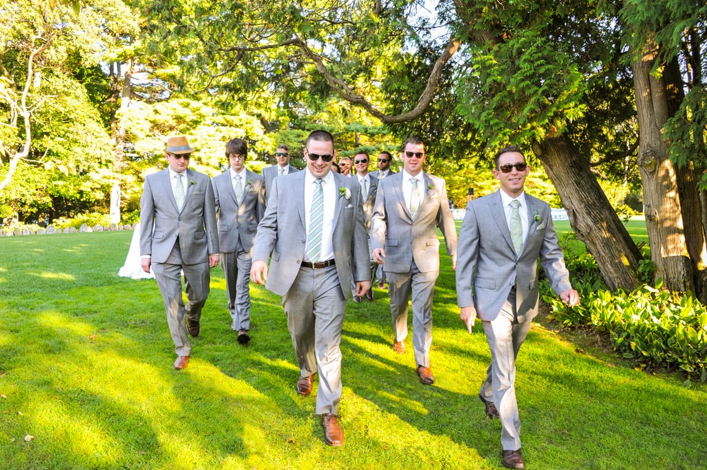 Rustic Boston Wedding in a French Garden