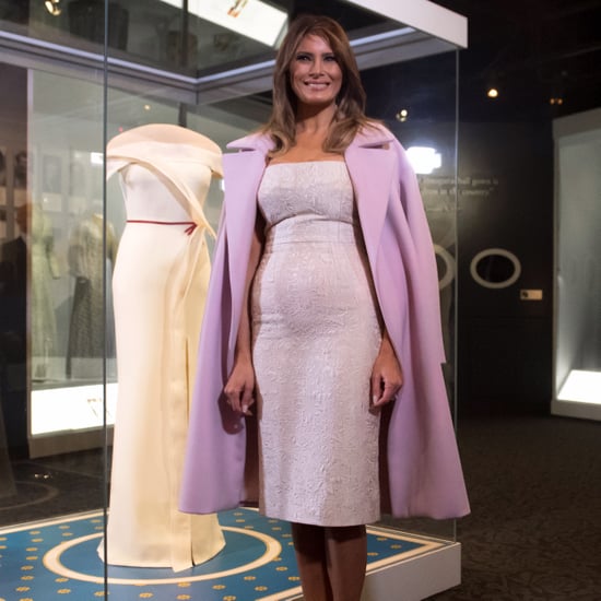 Melania Trump's Inaugural Dress at Smithsonian Museum