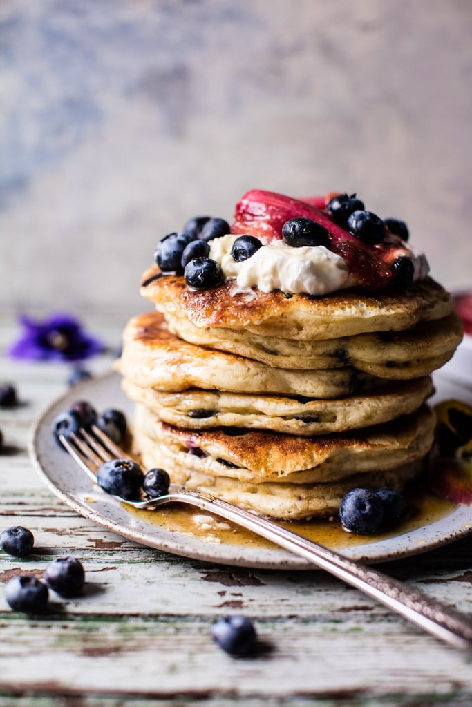 Blueberry Almond Pancakes