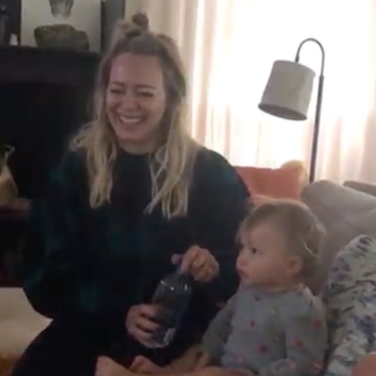 Hilary Duff Watches The Lizzie McGuire Movie With Her Kids