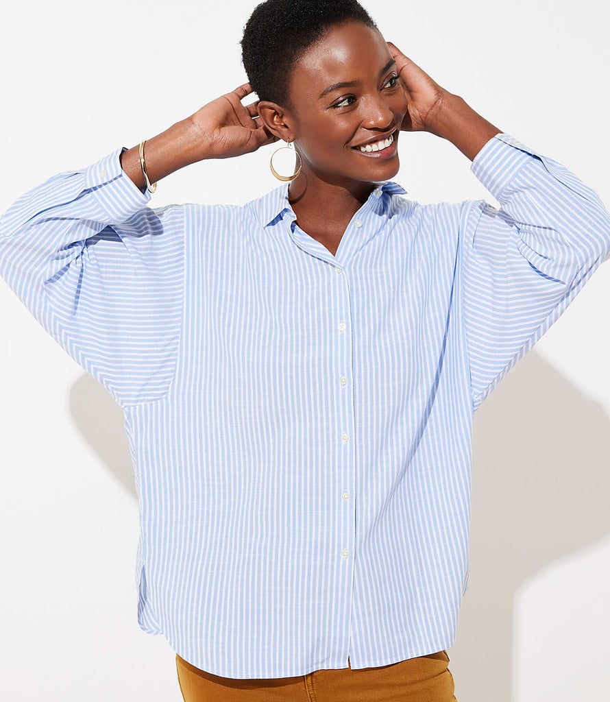 Loft Striped Dolman Shirt