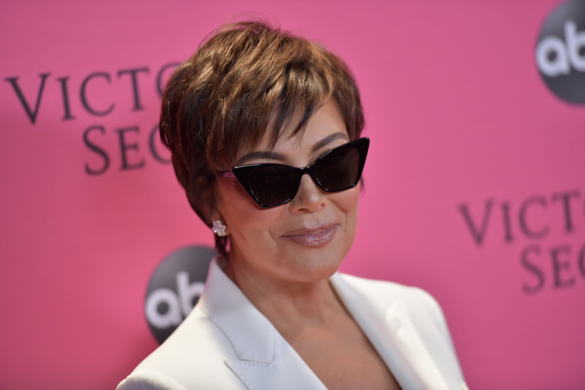 NEW YORK, NEW YORK - NOVEMBER 08: Kris Jenner attends the 2018 Victoria's Secret Fashion Show at Pier 94 on November 08, 2018 in New York City. (Photo by Roy Rochlin/2018 Getty Images)