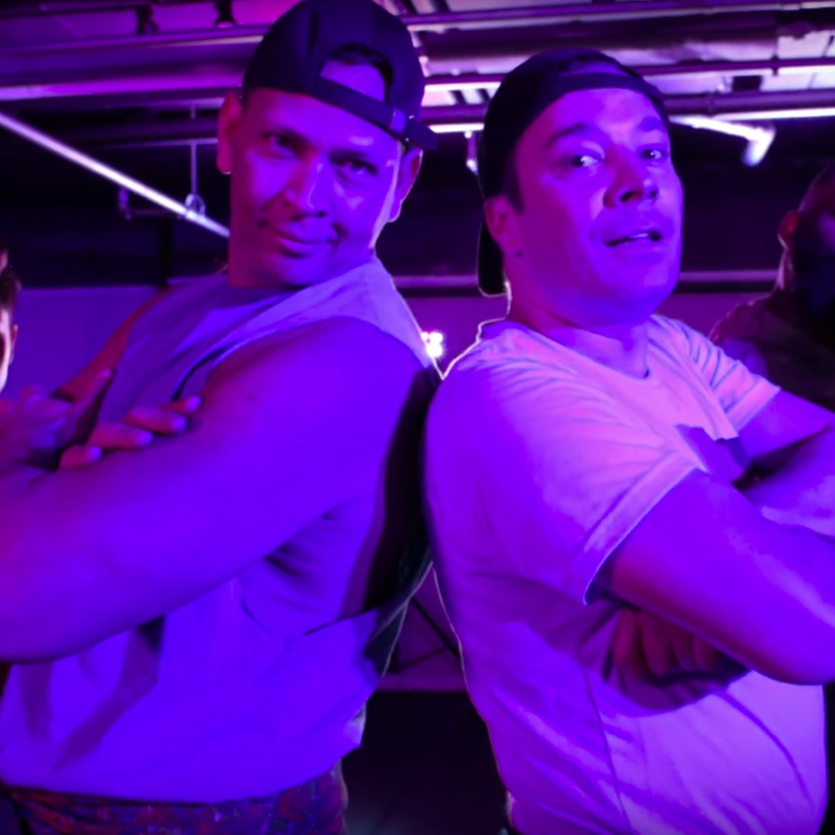 Alex Rodriguez And Jimmy Fallon Tonight Show Dance Video Popsugar