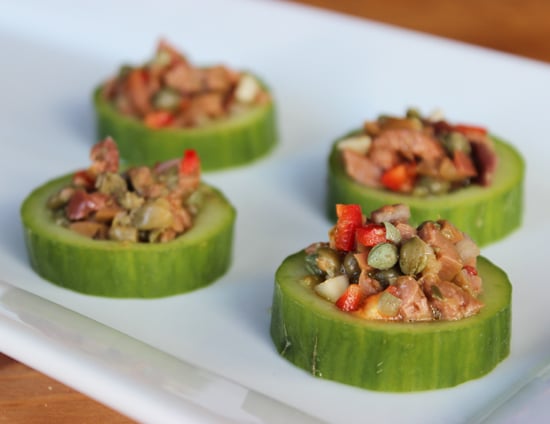 Cucumber Tapenade Cups