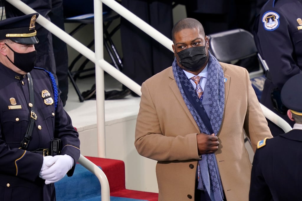 Kamala Harris Escorted by Eugene Goodman on Inauguration Day