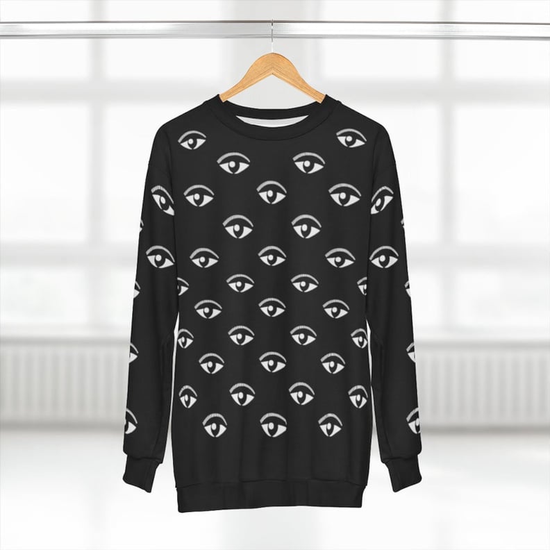 Eye Pattern All Over Sweatshirt