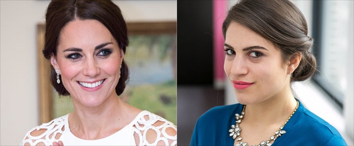 Kate Middleton Updo Hair How-To