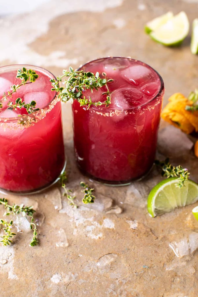 Orange Hibiscus Mai Tai Punch