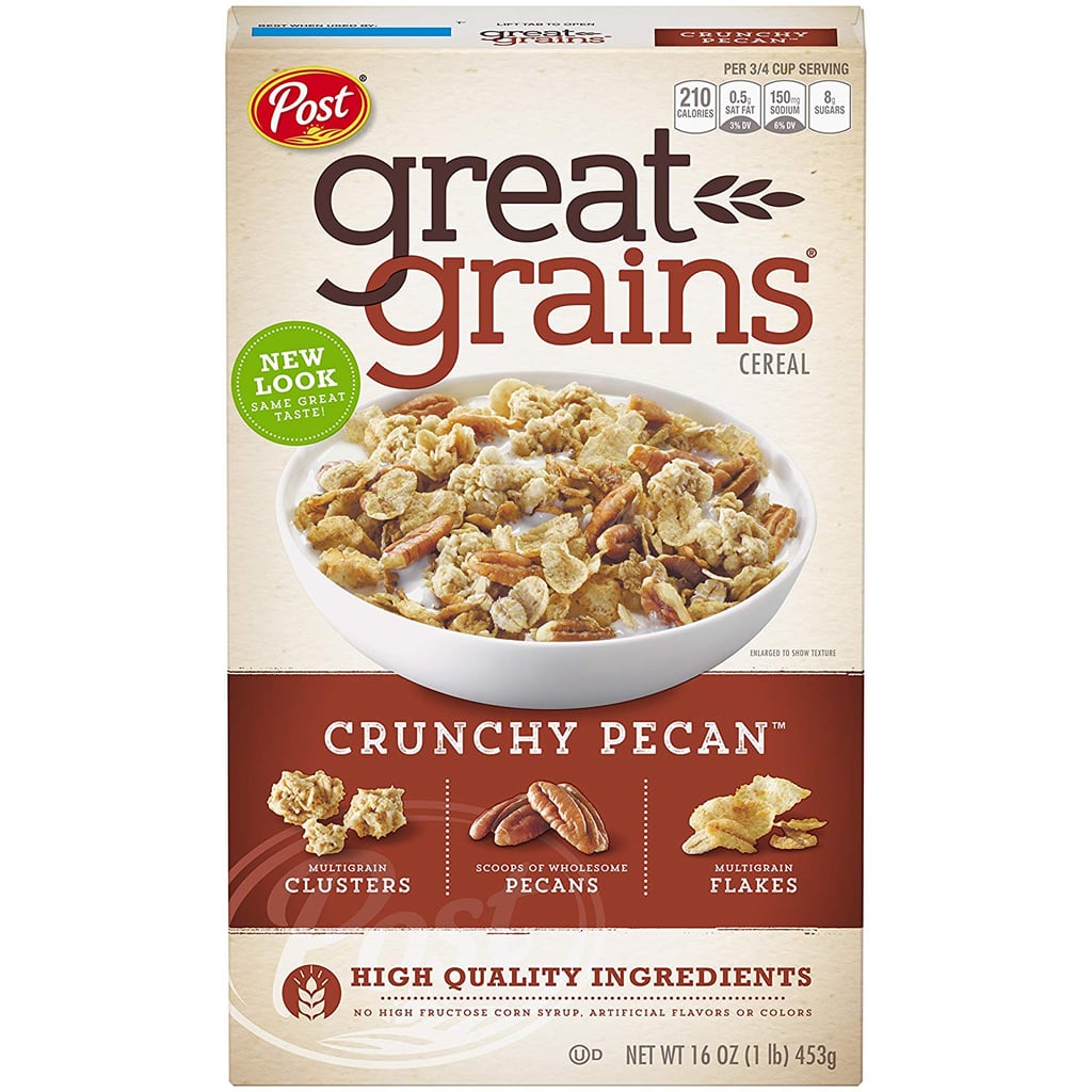 Crunchy Low-Sugar Cereal: Post Crunchy Pecan Great Grains