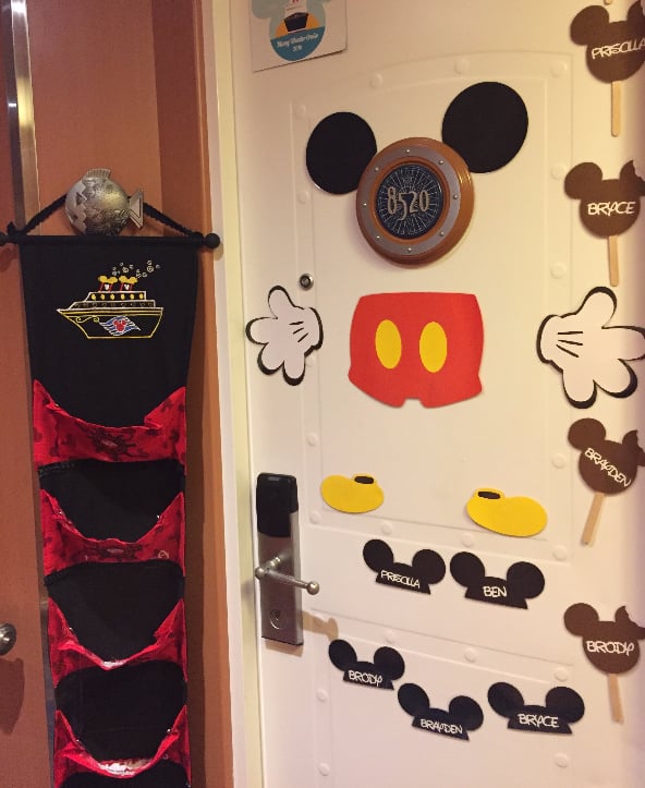 Turn the Room Number Into a Massive Mickey Mouse