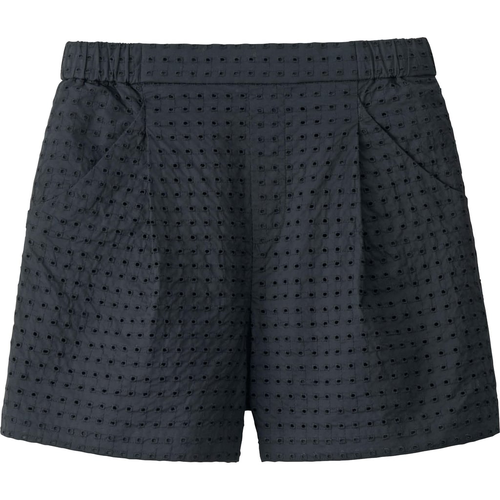 Uniqlo Women Eyelet Shorts ($30)