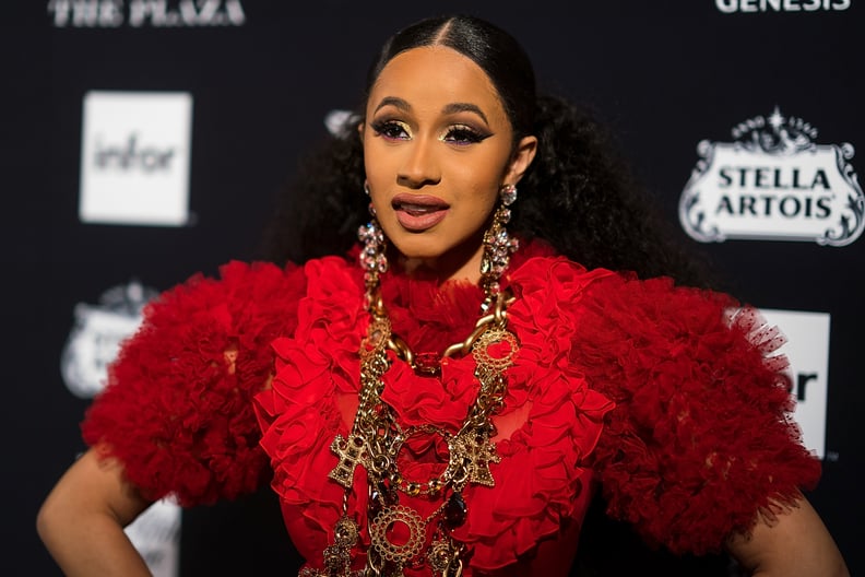 Cardi B Threw a Shoe at Nicki Minaj in the Middle of a Fancy Party