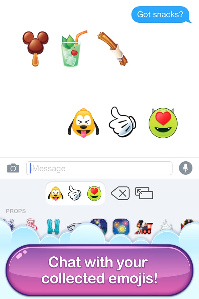 Disney Emoji App Launch