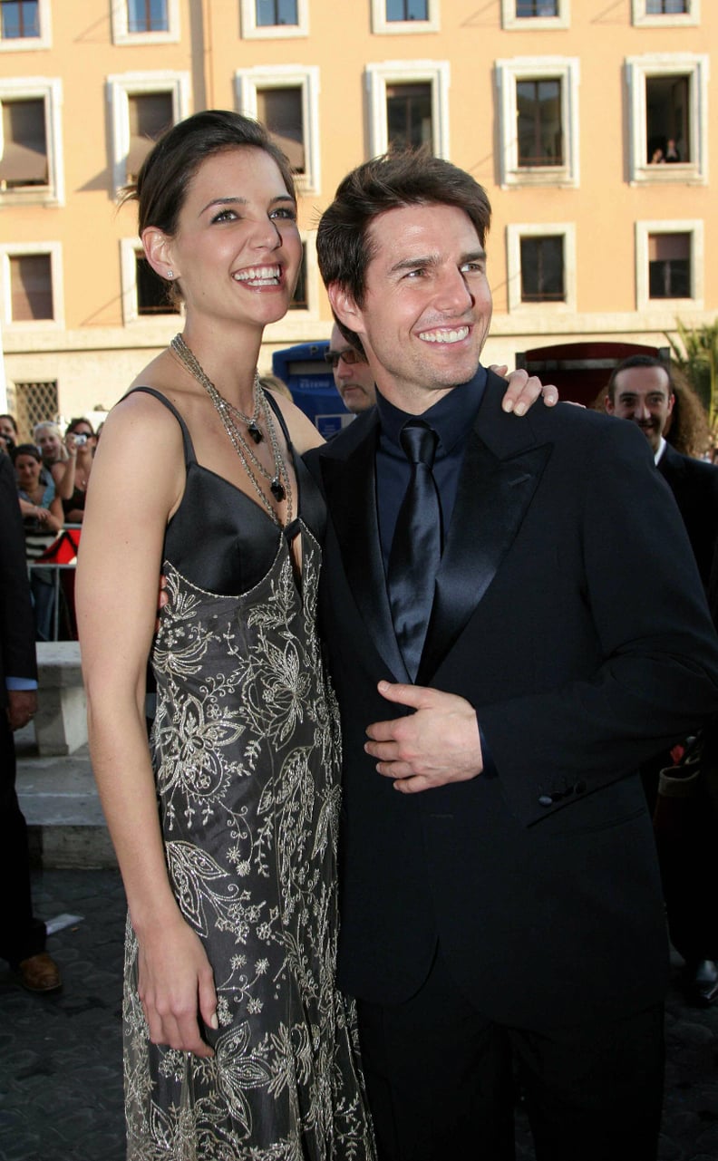 Katie Holmes and Tom Cruise in 2005