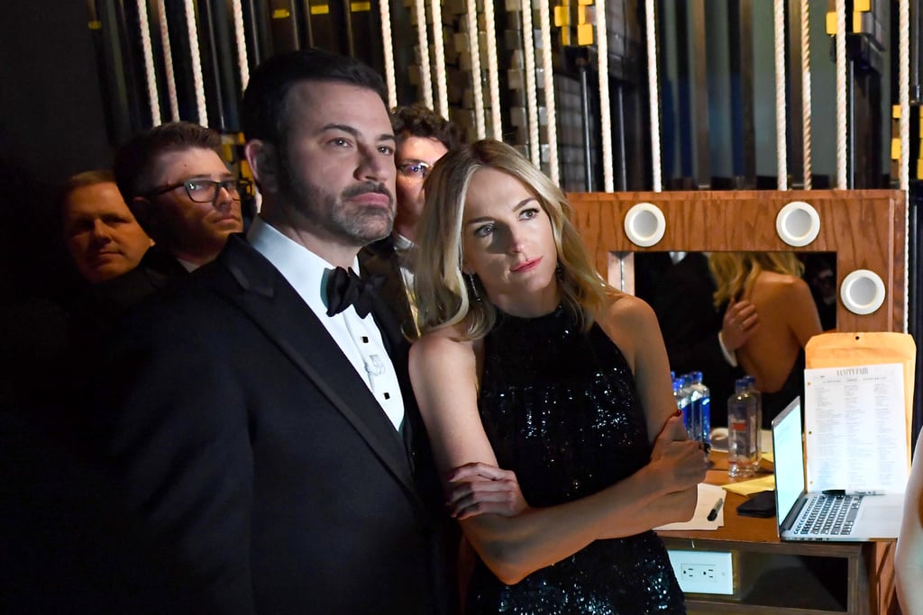 Pictured: Jimmy Kimmel and Molly McNearney