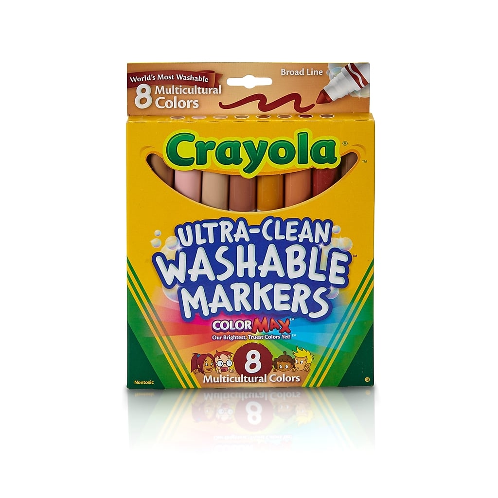 Download Crayola Multicultural Colors Washable Markers | Diverse Toys For Kids — Dolls, Puzzles, and ...