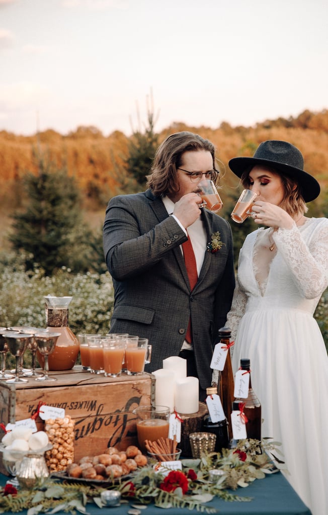 Inspiration For a Rustic Christmas Tree Farm Wedding Inspiration For a Rustic Christmas Tree Farm Wedding