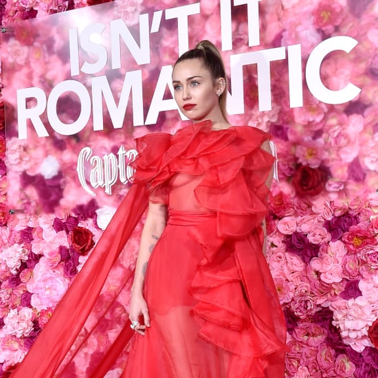 Miley Cyrus's Red Dress at Isn't It Romantic Premiere