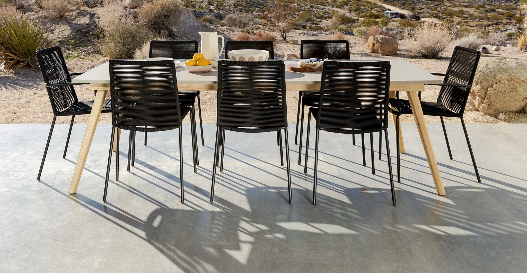 Zina ember 2025 black dining chair