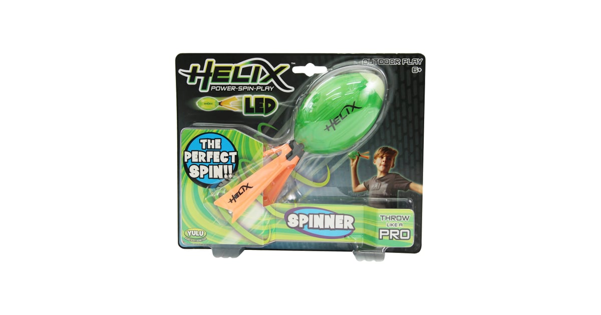 Zing Air Helix Football Spinner With LED Football Toys For Kids