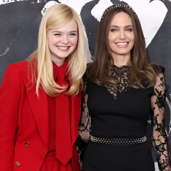 Angelina Jolie and Elle Fanning's Friendship Pictures