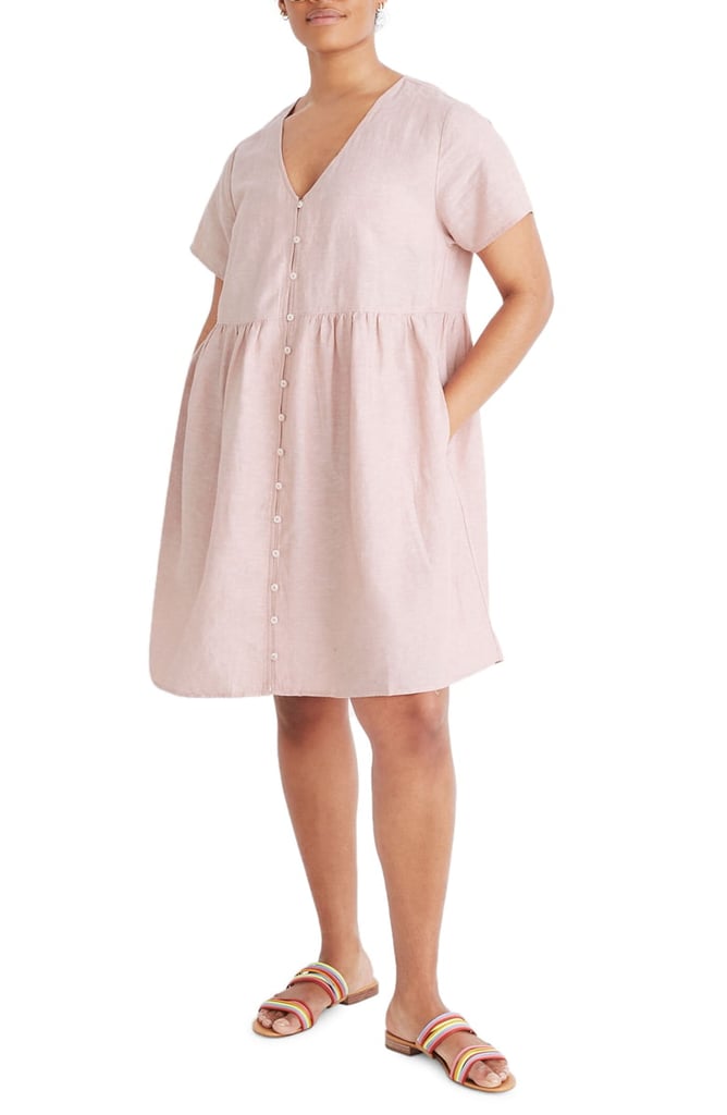 madewell linen dress