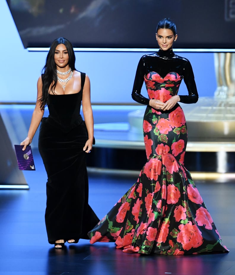 Kim kardashian top emmy dress