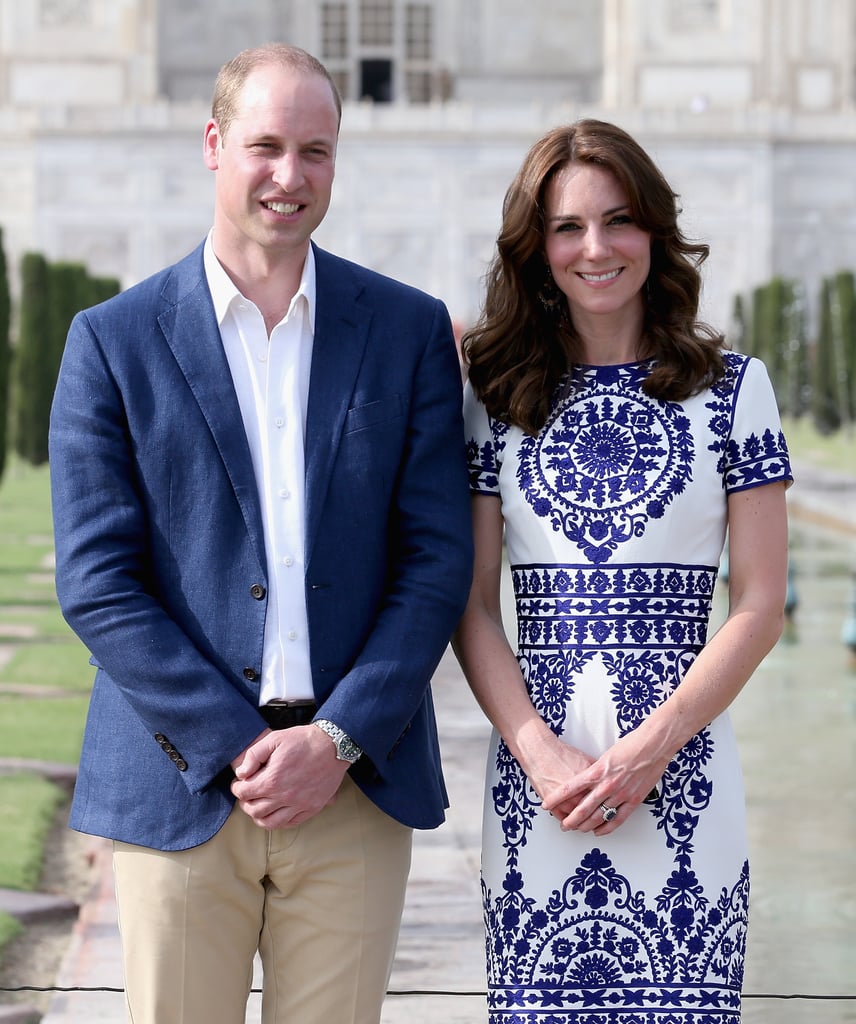 Kate Middleton's Naeem Khan Dress at the Taj Mahal 2016