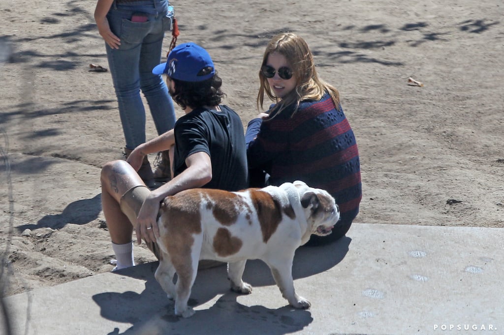 Shia LaBeouf and Mia Goth Out in LA October 2016
