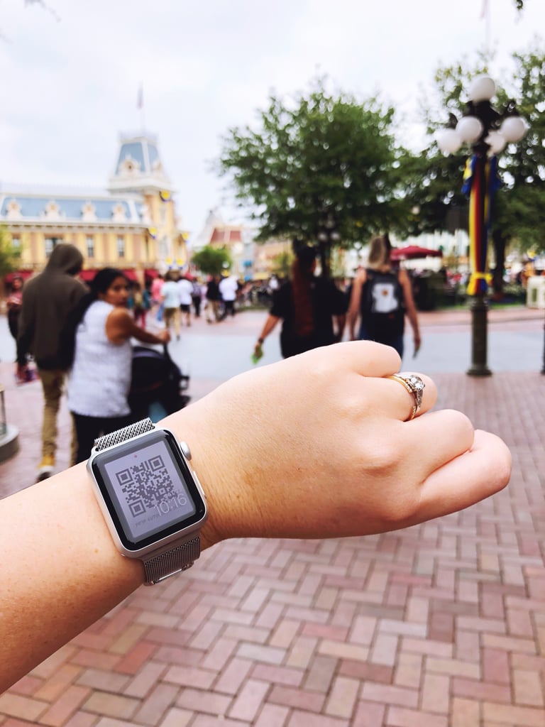 Use an Apple Watch to speed up your PhotoPass process.