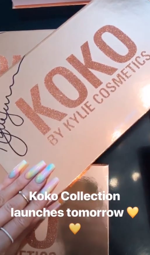 Kylie Jenner Tried Tie Dye Nails and Toe Rings