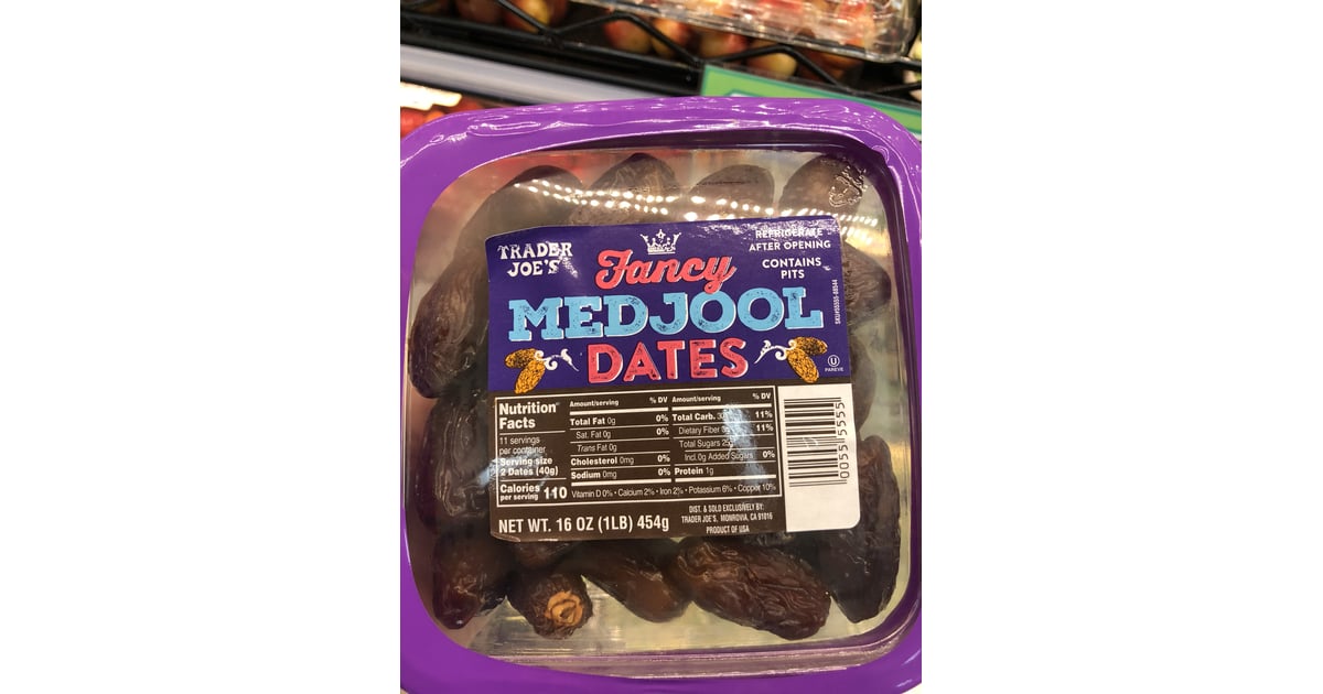 Healthy Snacks at Trader Joe's Medjool Dates The Best Healthy Snacks