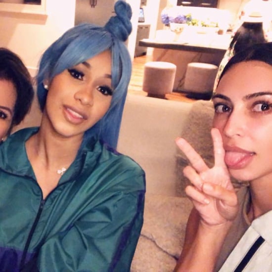 Cardi B Hangs Out With Kim Kardashian and Kris Jenner
