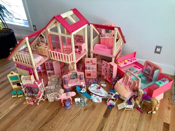barbie dream house from the 90s