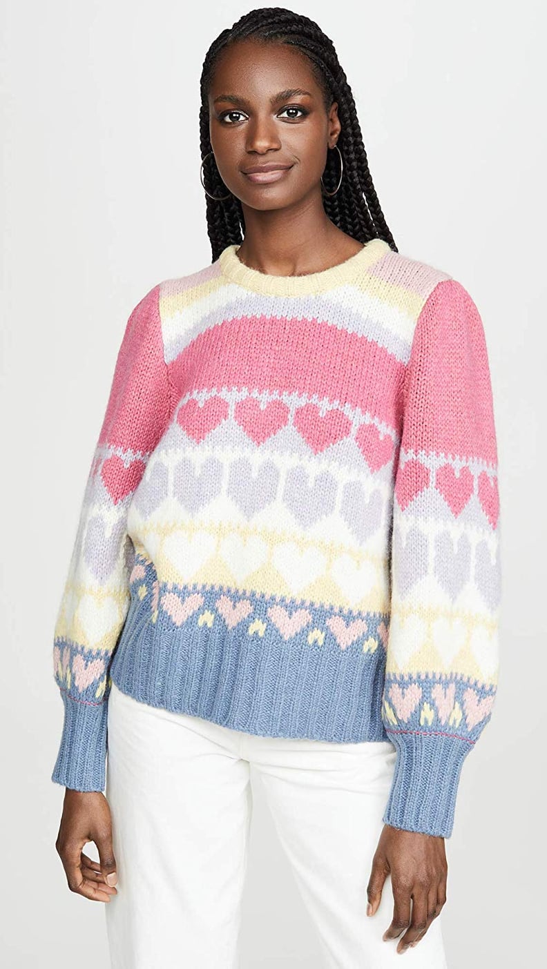 LOVESHACKFANCY Shirelle Pullover Sweater