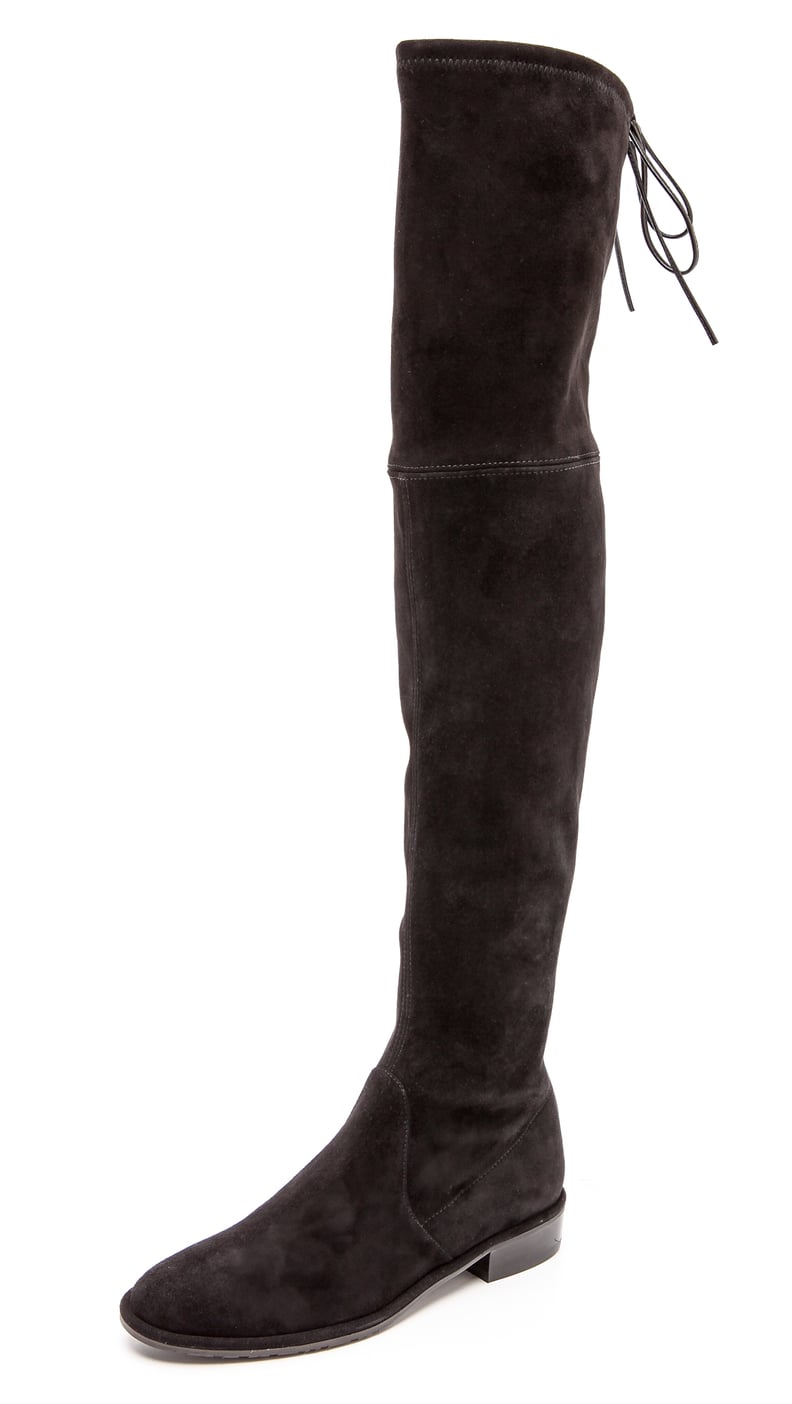 Stuart Weitzman Lowland Thigh-High Flat Boots