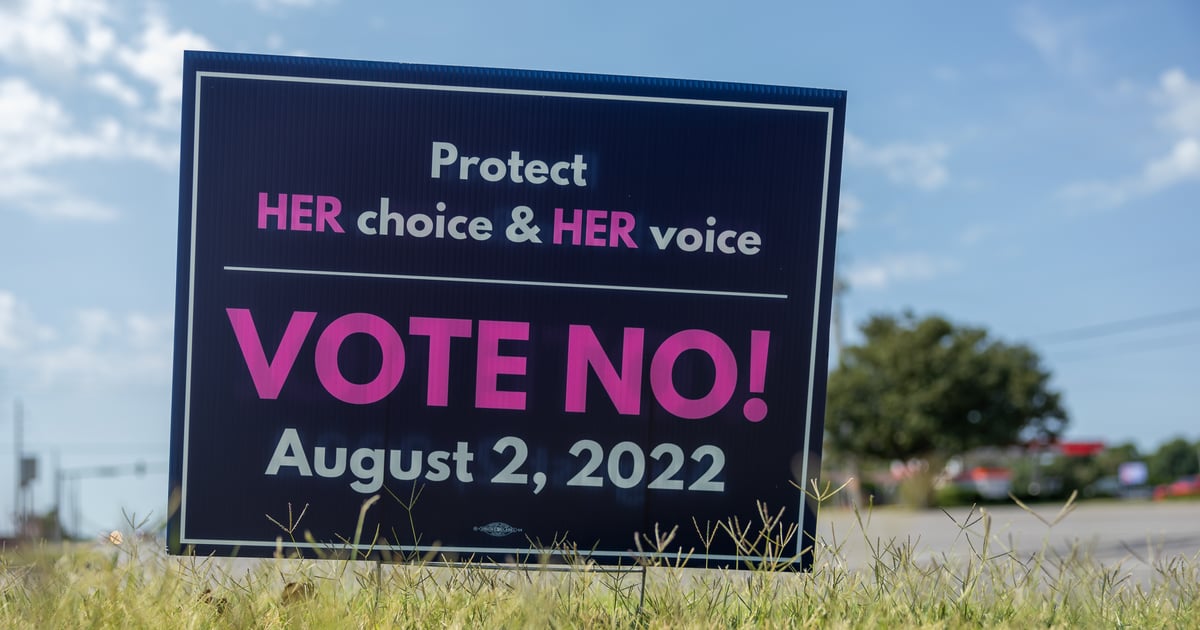 Kansas's Decision to Keep Abortion Legal Sets a Powerful Precedent
